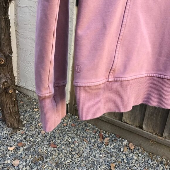 Lululemon athletica scuba pullover hoodie women’s 6 pink athletic gym yoga - Picture 5 of 5